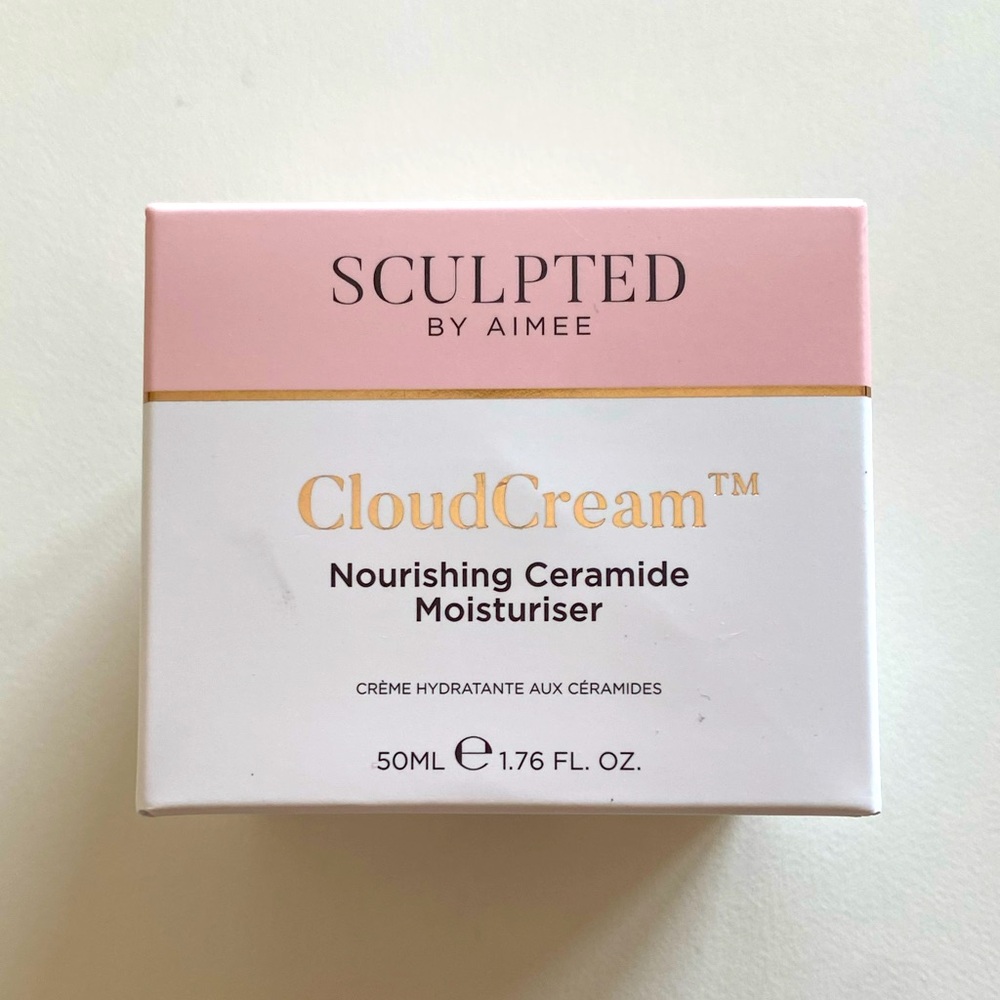 CloudCream Nourishing Ceramide Moisturiser - Pink and White